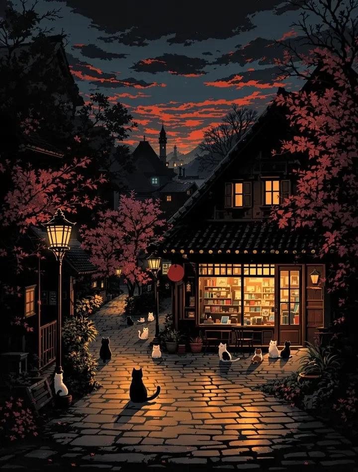 猫町物语电影海报